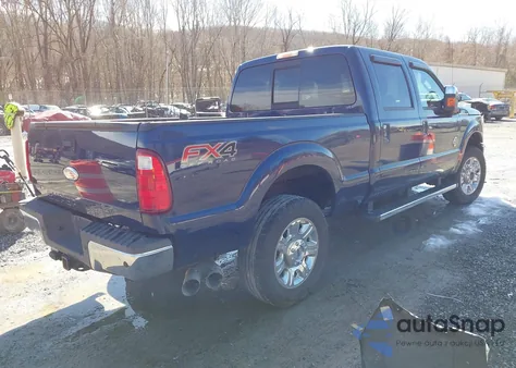2012 Ford F-250 Lariat from USA, damaged, VIN 1FT7W2BTXCEB57297